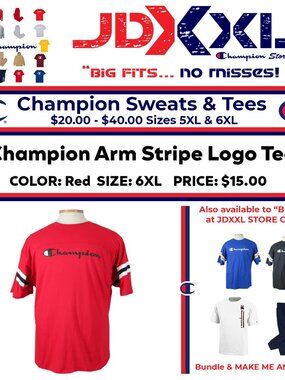 Big & Tall Champion Graphic T‑Shirt 6XL